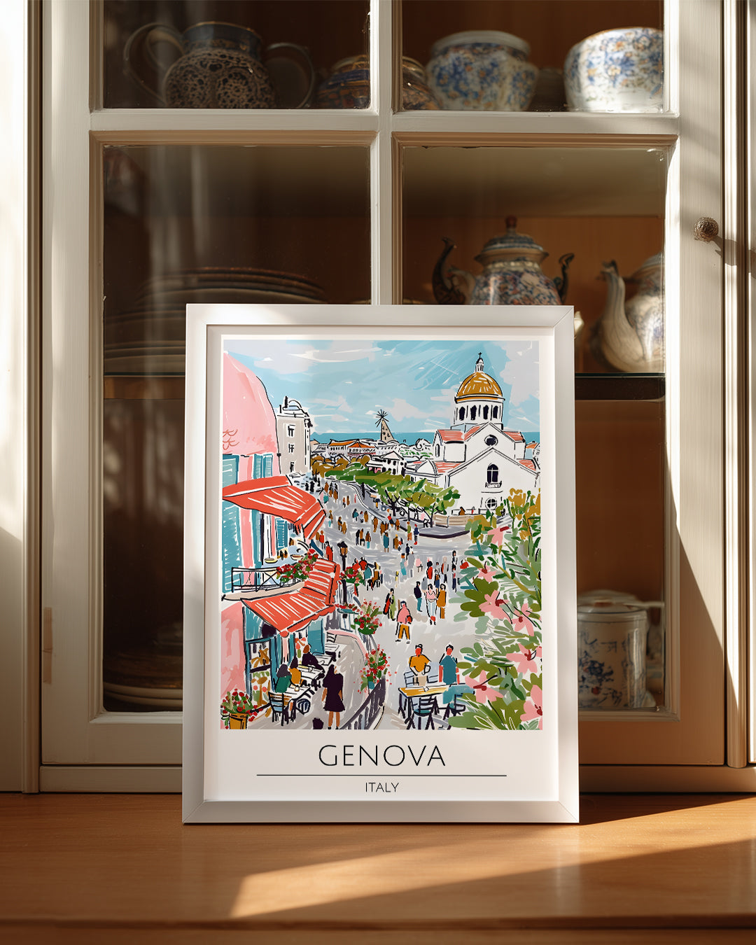 Cenova İtalya Poster Tablosu