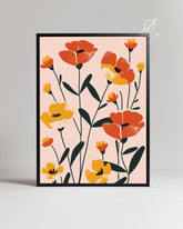 Chaleur Rouge Poster Tablosu