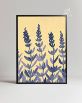 Champ Bleu Poster Tablosu