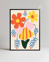 Chapeau Fleur Poster Tablosu