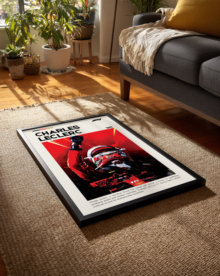 Charles Leclerc 16 Poster Tablosu