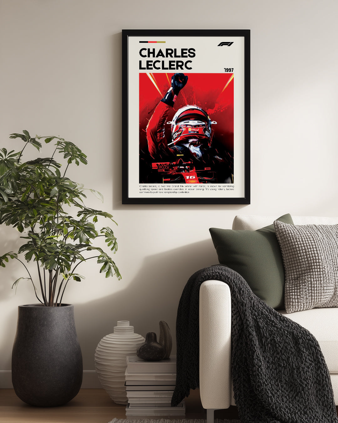 Charles Leclerc 16 Poster Tablosu