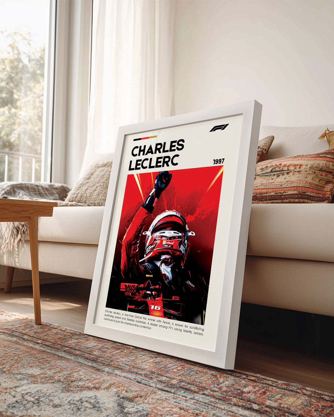 Charles Leclerc 16 Poster Tablosu