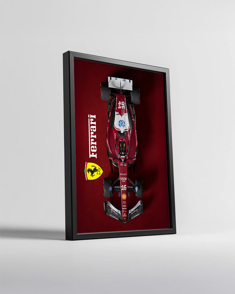 Charles Leclerc 16 Porsche Poster Tablosu