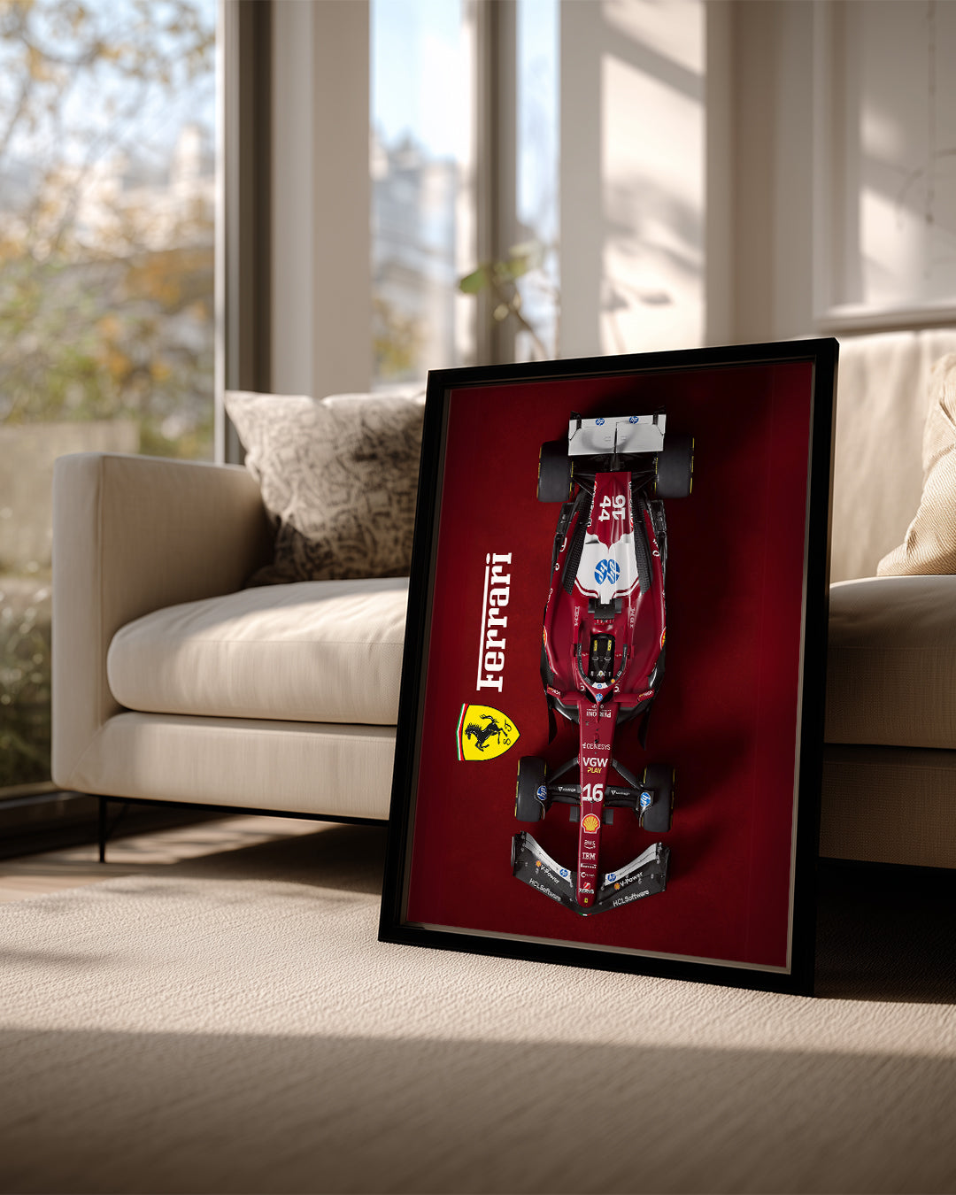 Charles Leclerc 16 Porsche Poster Tablosu