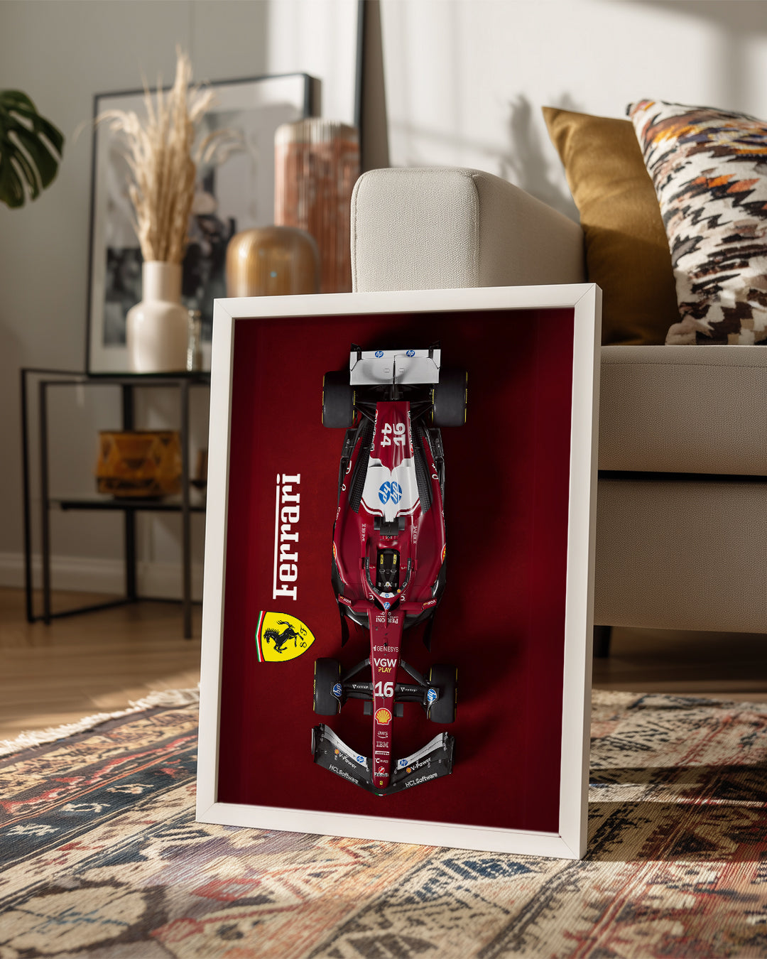 Charles Leclerc 16 Porsche Poster Tablosu