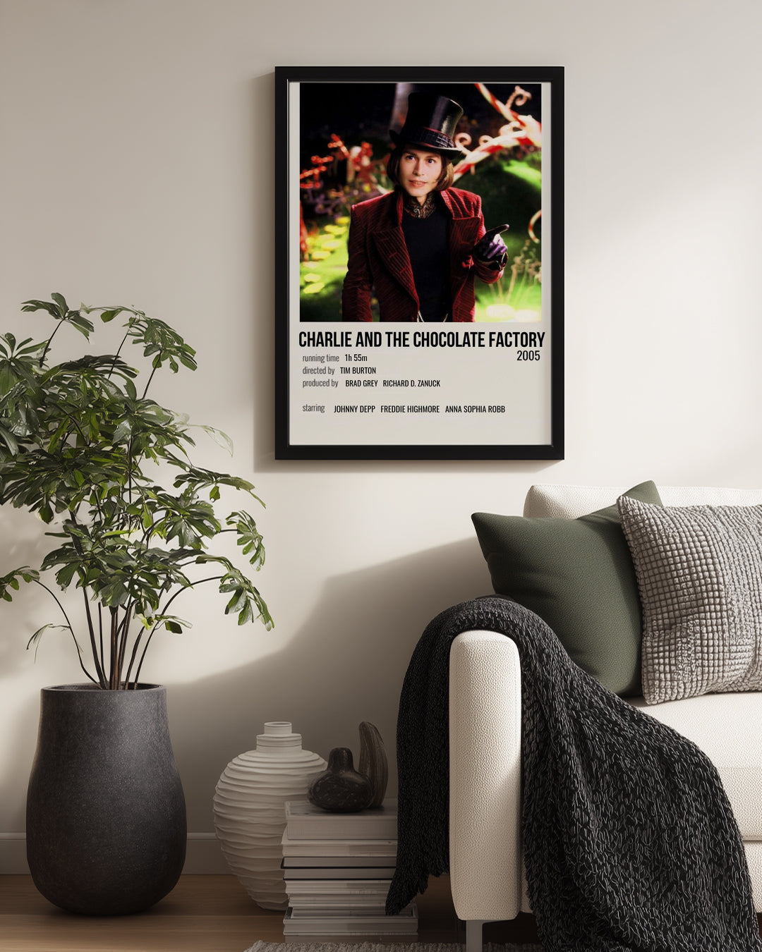 Charlie And The Chocolate Factory Poster Tablosu