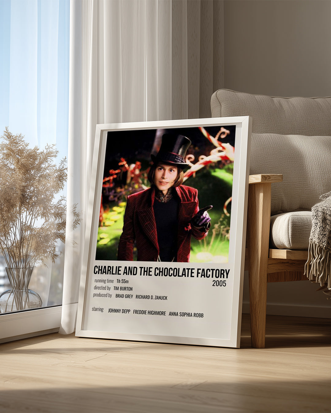 Charlie And The Chocolate Factory Poster Tablosu