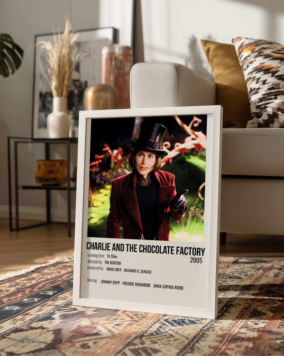 Charlie And The Chocolate Factory Poster Tablosu
