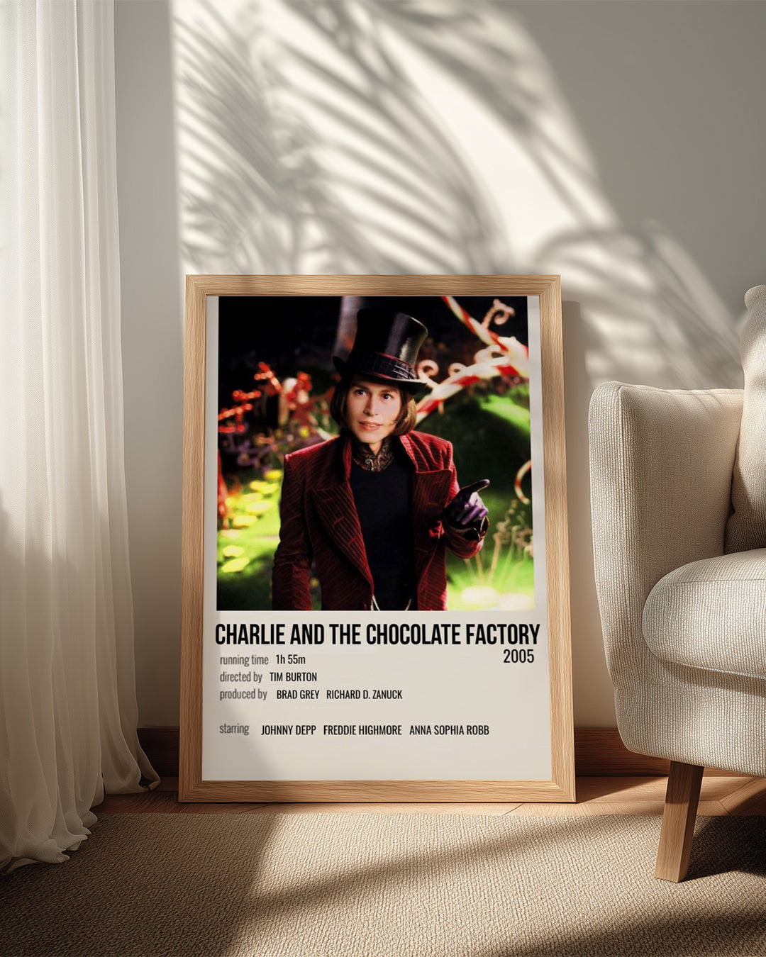 Charlie And The Chocolate Factory Poster Tablosu