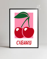 Cherry Pop Poster Tablosu