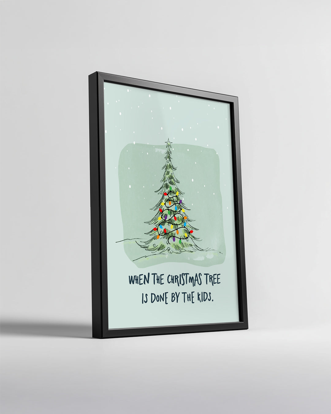 Chestnuts Roasting Quote Poster Tablosu