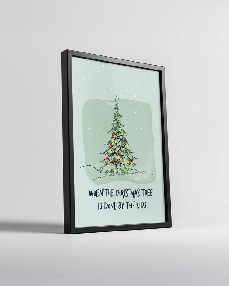 Chestnuts Roasting Quote Poster Tablosu