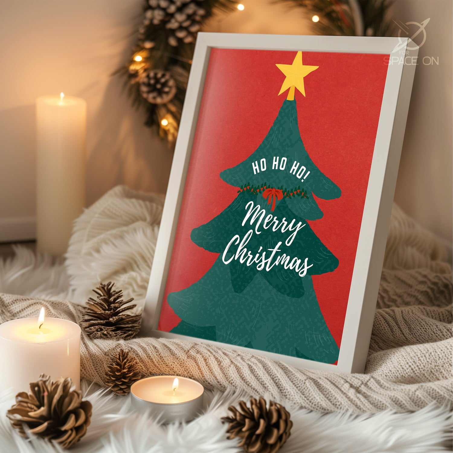 Chihuahua Winter Scene Poster Tablosu