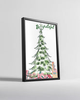Christmas Blessings Art Poster Tablosu