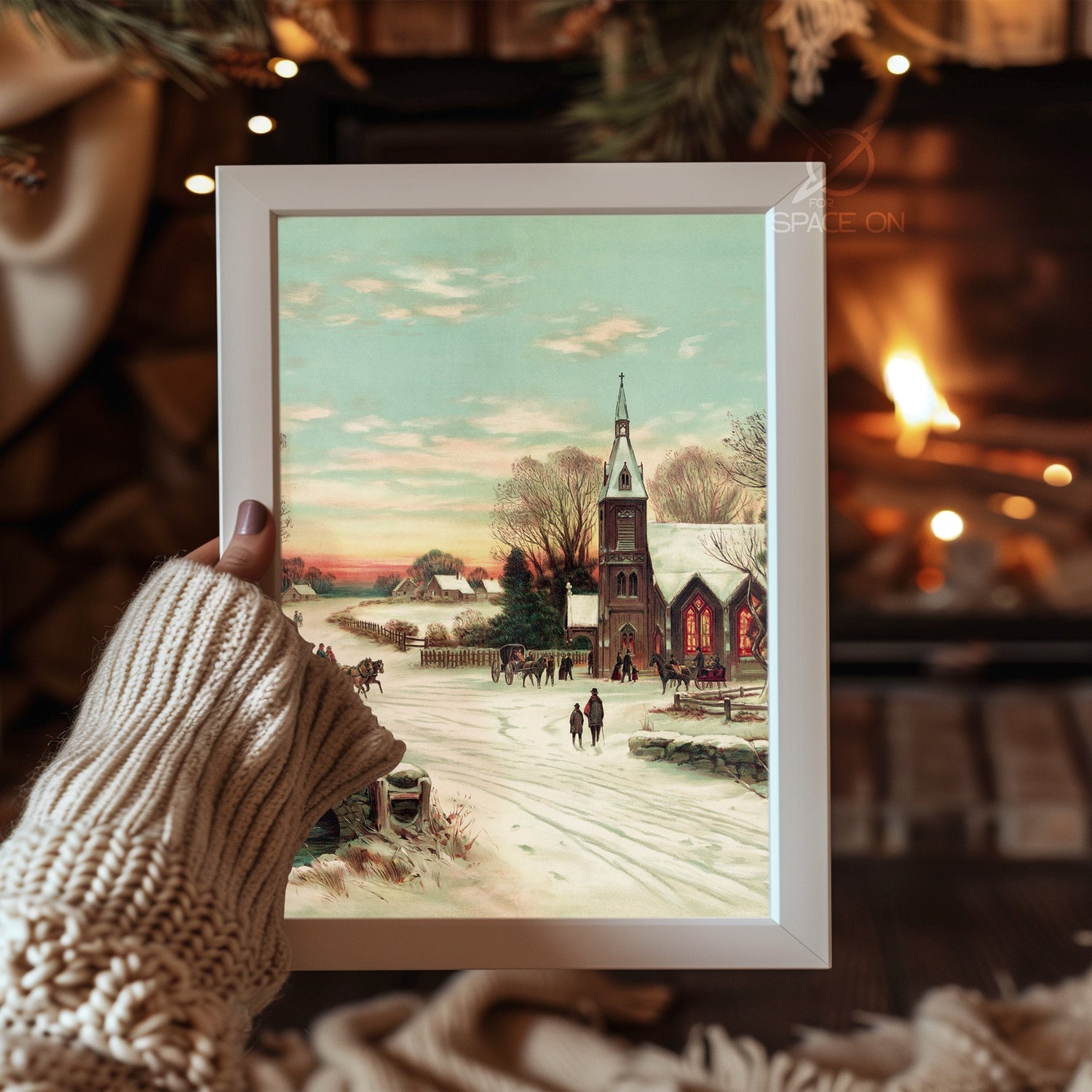 Christmas Eve Magic Poster Tablosu