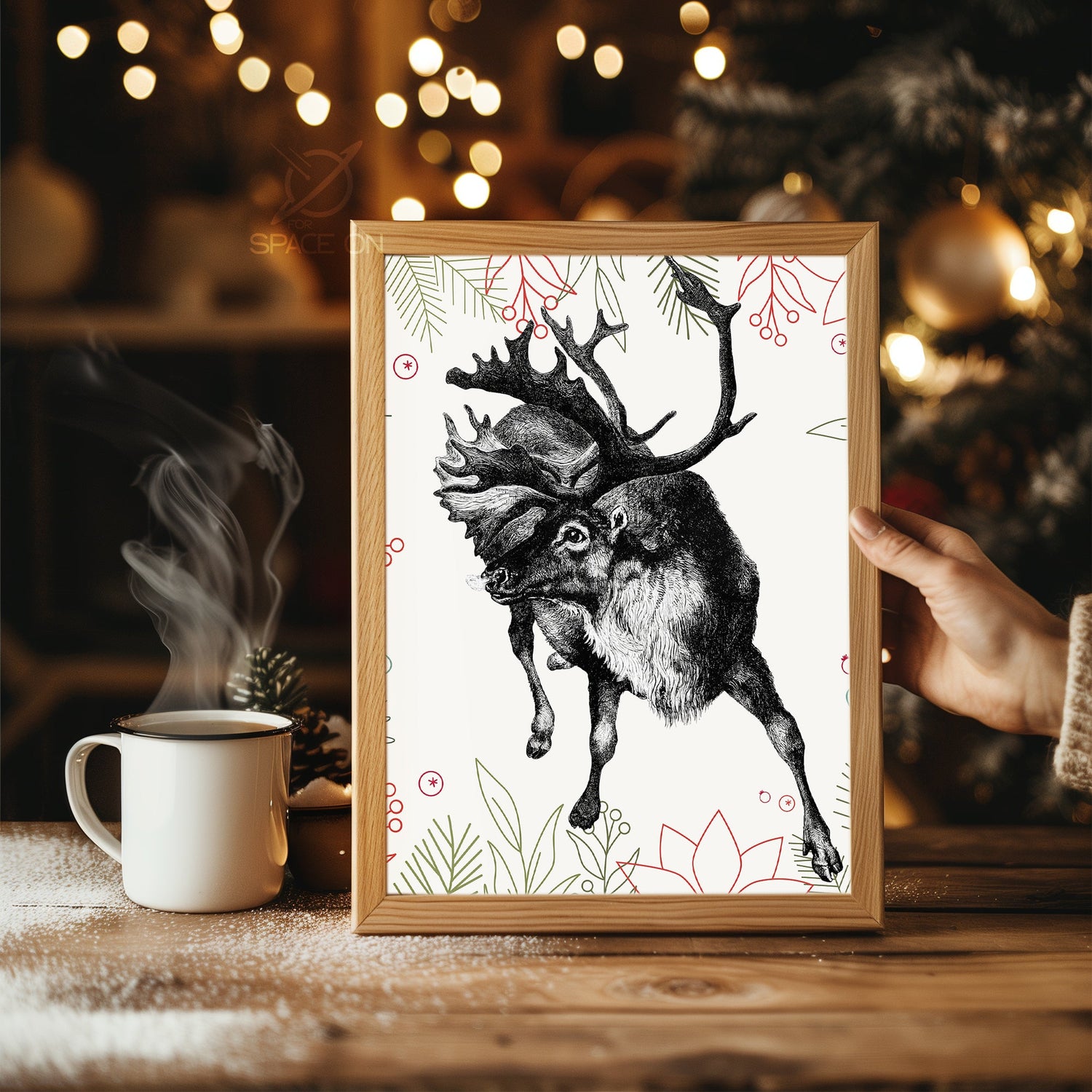 Classic Christmas Tree Poster Tablosu