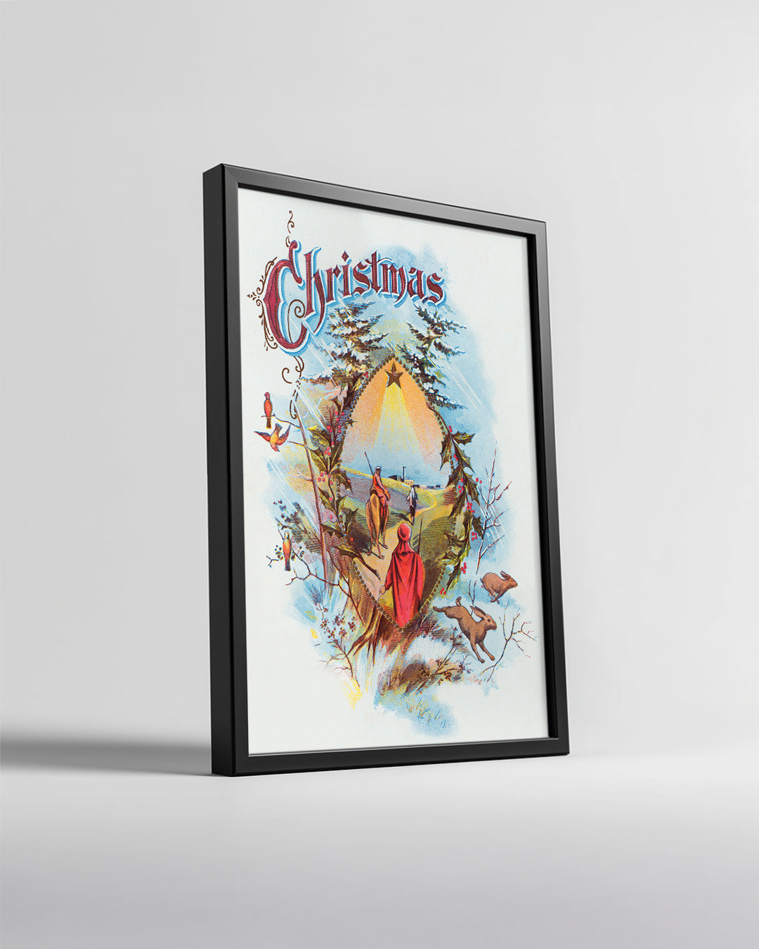 Coca Cola Santa Style Poster Tablosu