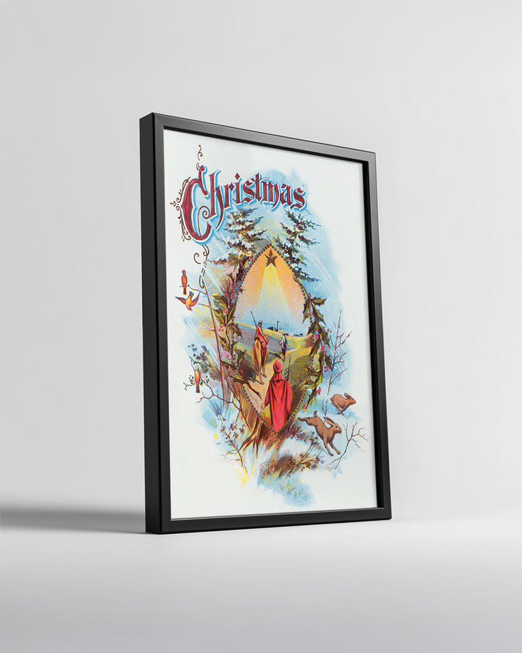 Coca Cola Santa Style Poster Tablosu