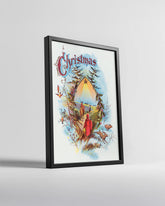 Coca Cola Santa Style Poster Tablosu