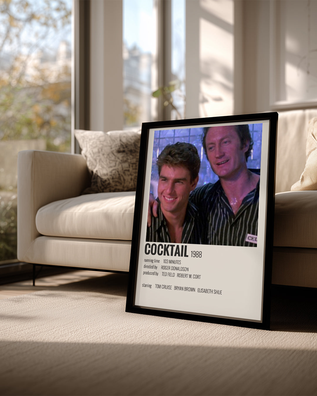 Cocktail Poster Tablosu