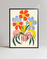 Color Trio Poster Tablosu