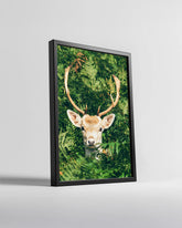 Cosmic Christmas Scene Poster Tablosu