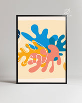 Couleur Chaos Poster Tablosu