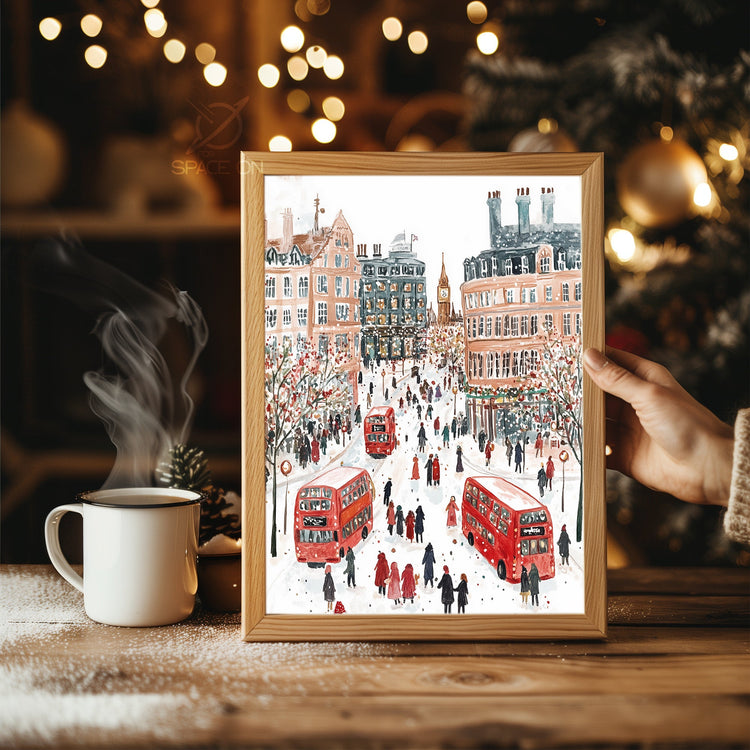 Cozy Cabin Interior Poster Tablosu