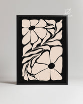 Creamy Swirl Poster Tablosu