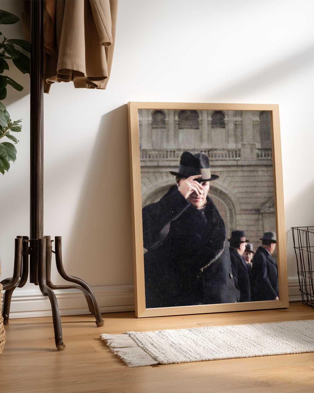 Cumhuriyetin Temeli: Şapkalı Atatürk Poster Tablosu