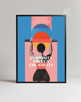 Curiosity Poster Tablosu