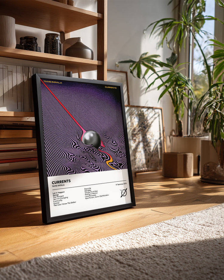 Currents - Tame Impala Poster Tablosu