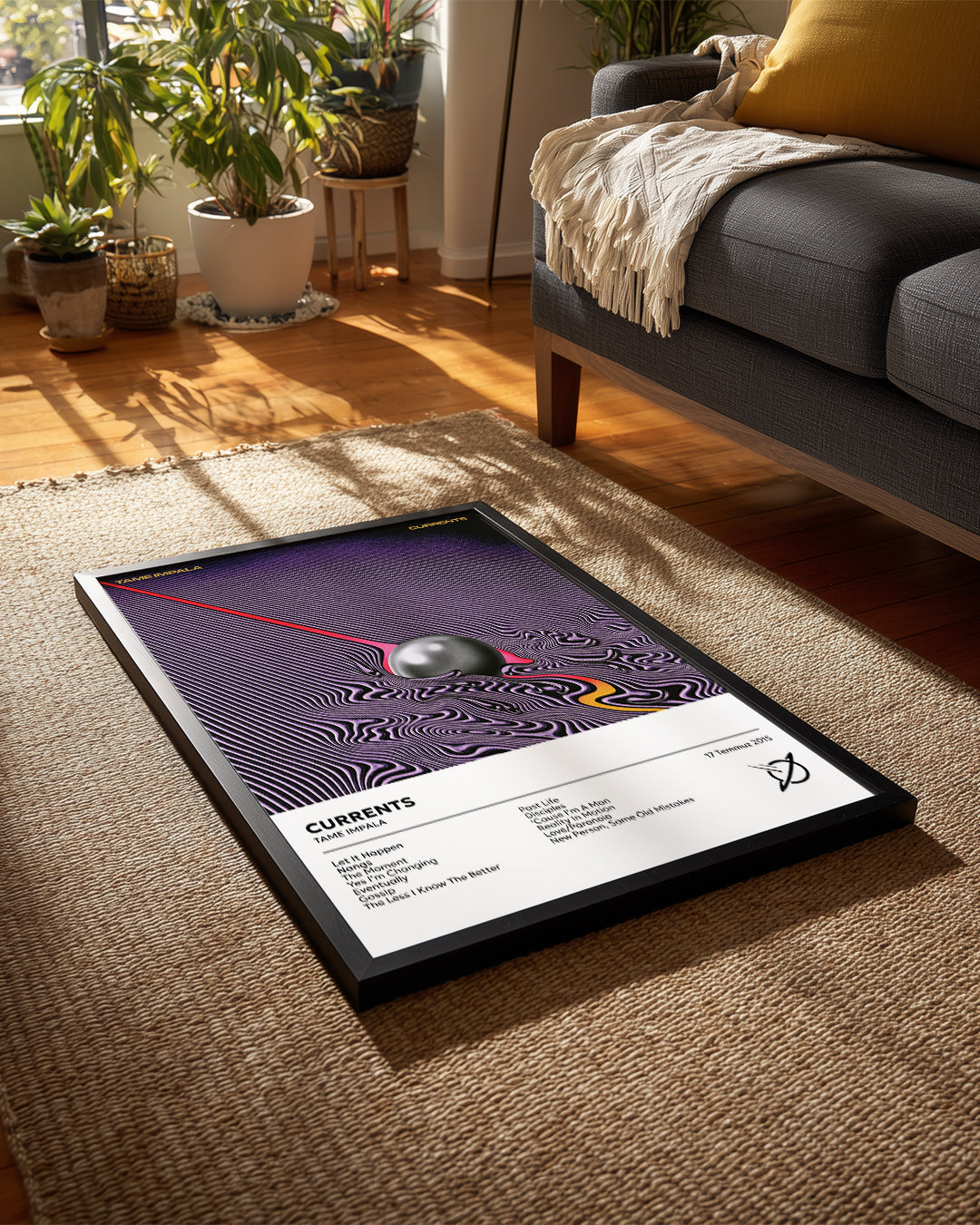 Currents - Tame Impala Poster Tablosu