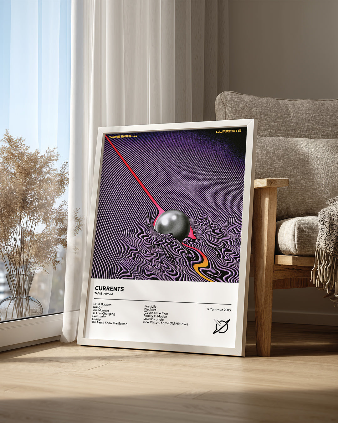 Currents - Tame Impala Poster Tablosu