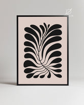 Curved Branch Poster Tablosu