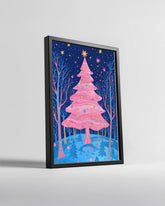 Cute Snowman Friends Poster Tablosu