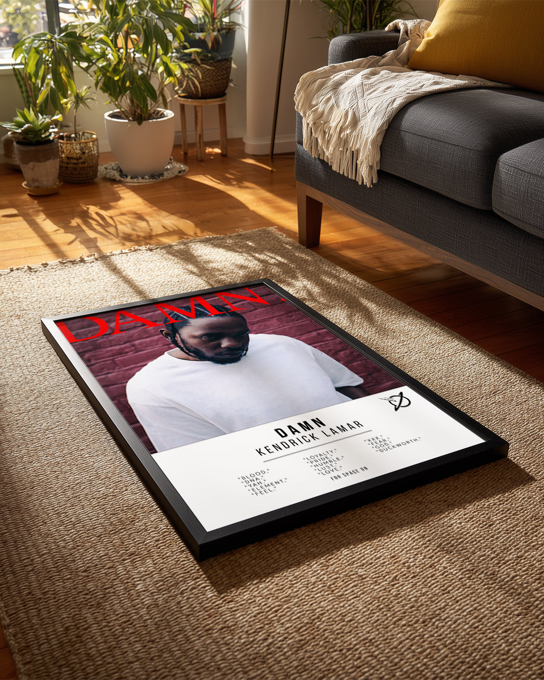 DAMN - Kendrick Lamar Poster Tablosu