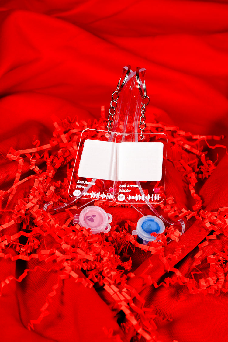 Kalbimizin Şarkısı – Parmak İzi Anahtarlık