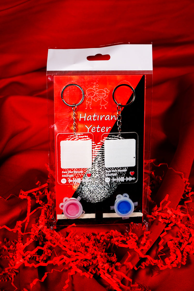 Kalbimizin Şarkısı – Parmak İzi Anahtarlık