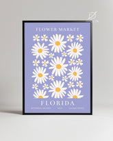 Daisy Market Poster Tablosu