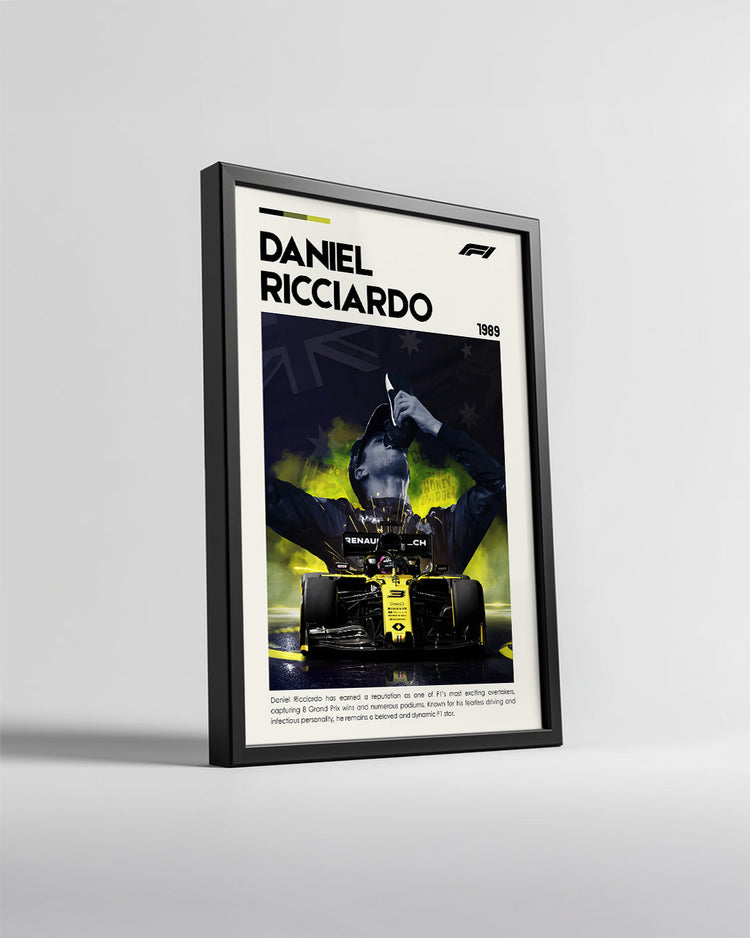 Daniel Ricciardo 1989 Poster Tablosu