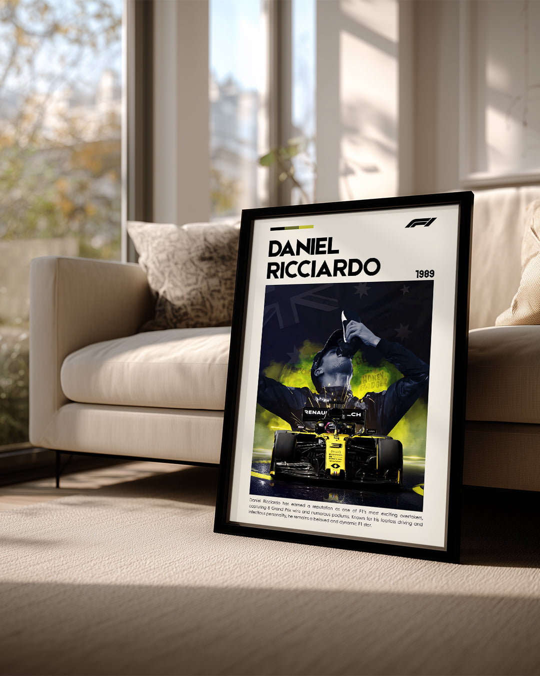 Daniel Ricciardo 1989 Poster Tablosu