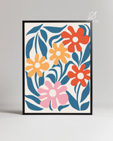 Danse Fleur Poster Tablosu