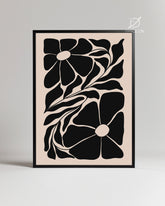 Dark Swirl Poster Tablosu