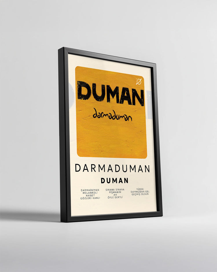 Darmaduman - Duman Poster Tablosu
