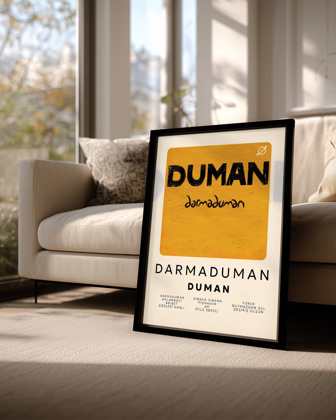 Darmaduman - Duman Poster Tablosu