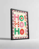 Deer Winter Forest Poster Tablosu