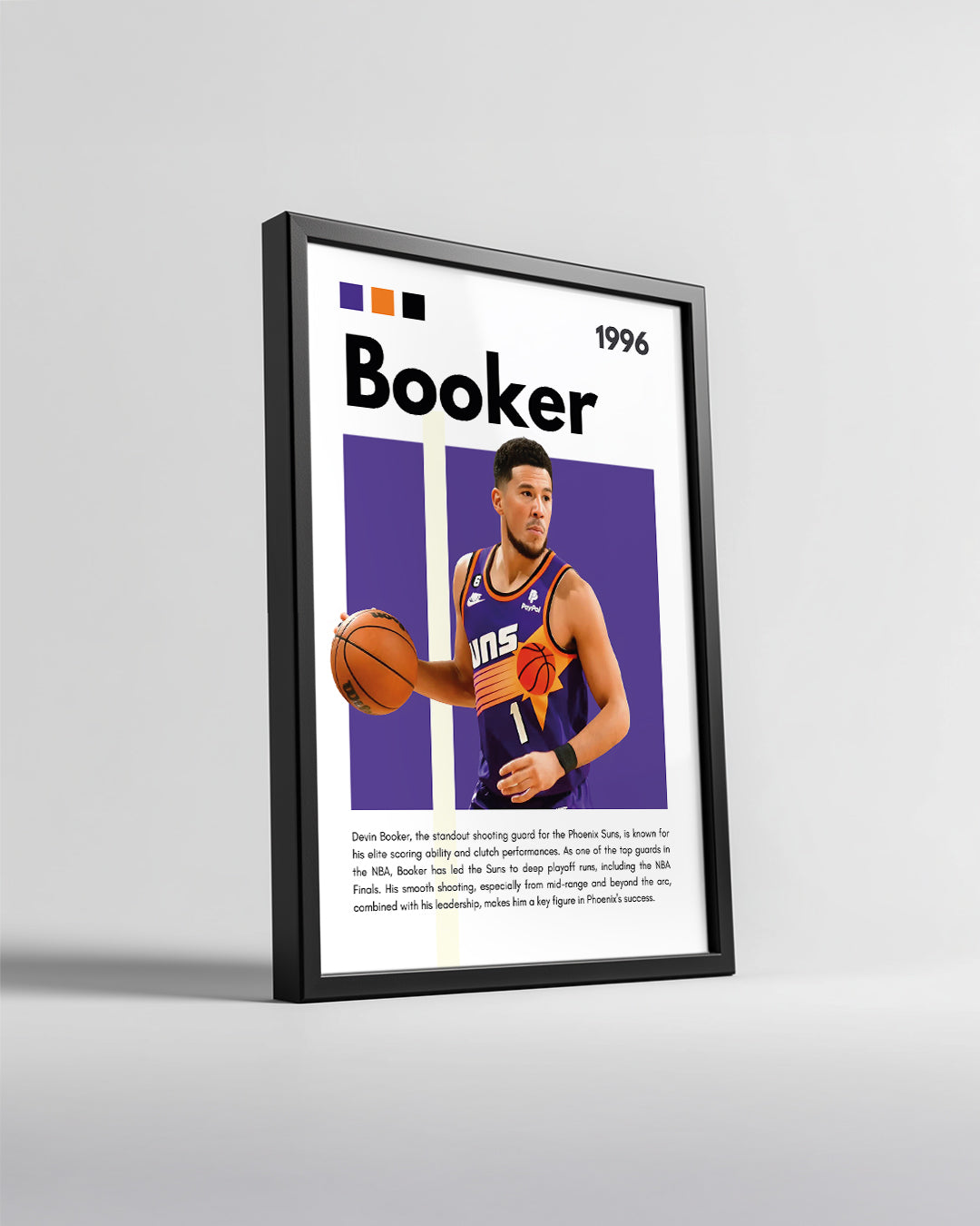 Devin Booker 1996 Poster Tablosu
