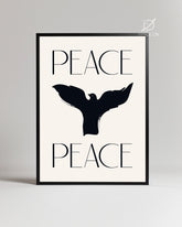 Dove Peace Poster Tablosu